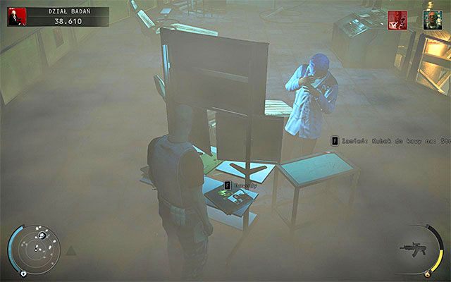 Trzeci dowód możesz pozyskać w trakcie rozgrywania etapu Dział badań - 12 - Fabryka śmierci (01 - 09) | Wyzwania Hitman Rozgrzeszenie - Hitman Absolution - poradnik do gry