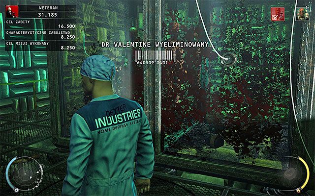 Wyzwanie zostanie zaliczone w momencie gdy Valentine zginie w komorze - 12 - Fabryka śmierci (10 - 19) | Wyzwania Hitman Rozgrzeszenie - Hitman Absolution - poradnik do gry