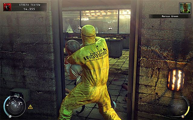 Zaatakuj dowolnego z naukowców przebywających w okolicy - 12 - Fabryka śmierci (10 - 19) | Wyzwania Hitman Rozgrzeszenie - Hitman Absolution - poradnik do gry