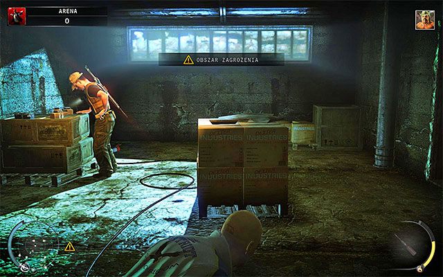 Kolejna metoda eliminacji Sancheza to skorzystanie z materiałów wybuchowych - Zamordowanie Sancheza w tradycyjny sposób (Arena) | 13 - Noc walki - Hitman Absolution - poradnik do gry