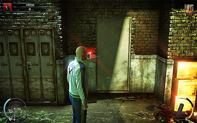 Najmniej agresywnym sposobem eliminacji Sancheza jest zaaranżowanie wypadku z udziałem oświetlenia areny - Zamordowanie Sancheza w tradycyjny sposób (Arena) | 13 - Noc walki - Hitman Absolution - poradnik do gry