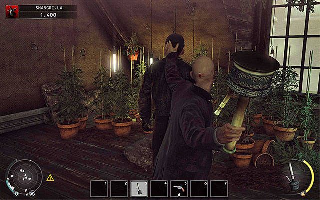 Po tym jak zabrałeś dany bong użyj go do zabicia dowolnego narkomana lub funkcjonariusza policji - 4 - Uciekaj, by przeżyć | Wyzwania Hitman Rozgrzeszenie - Hitman Absolution - poradnik do gry