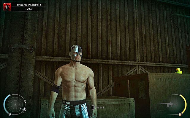 Przebranie Patrioty jest unikatowe, albowiem musisz ogłuszyć lub zabić Patriotę, dokonując tego w trakcie rozgrywania etapu Hangar Patrioty - 13 - Noc walki | Wyzwania Hitman Rozgrzeszenie - Hitman Absolution - poradnik do gry