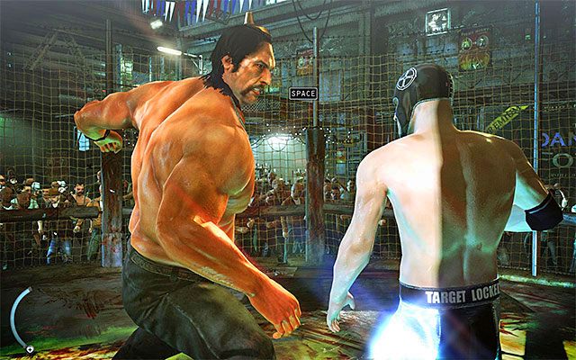 To proste wyzwanie, w celu zaliczenia którego musisz perfekcyjnie wykonać podczas pobytu na ringu wszystkie scenki QTE, czyli wciskać klawisze/przyciski zgodnie z instrukcjami wyświetlanymi na ekranie - 13 - Noc walki | Wyzwania Hitman Rozgrzeszenie - Hitman Absolution - poradnik do gry