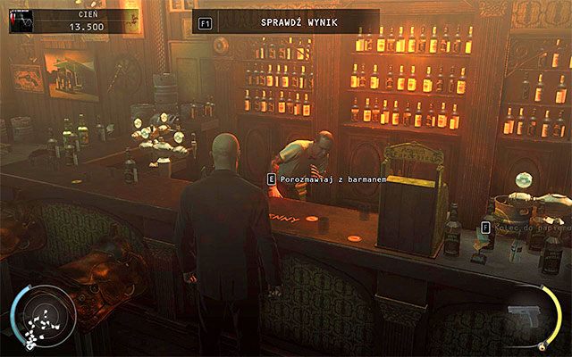 Niezależnie od tego czy aktywnie brałeś udział w walkach czy raczej ich unikałeś docelowo musisz dotrzeć do miejsca, w którym przebywa barman - Dotarcie do barmana po wszczęciu bójki (Great Balls of Fire) | 7 - Witamy w Hope - Hitman Absolution - poradnik do gry