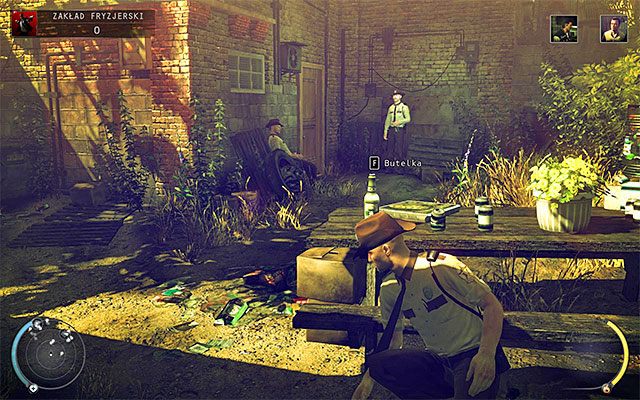 Drugi wariant zakłada skorzystanie z wejścia do piwnicy budynku - Eksploracja zakładu fryzjerskiego (Zakład fryzjerski) | 9 - Ogolić Lennyego - Hitman Absolution - poradnik do gry