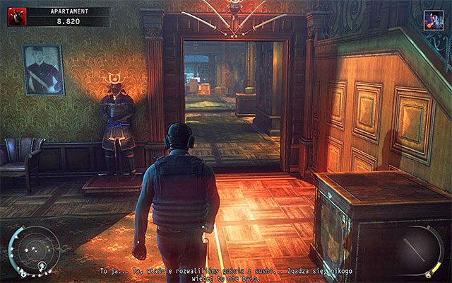 Powróćmy na parter - Eksploracja apartamentu (Apartament) | 18 - Blackwater Park - Hitman Absolution - poradnik do gry