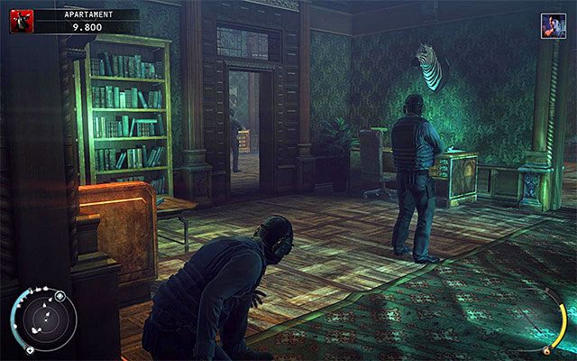 Pozostałe pomieszczenia apartamentu odgrywają już nieco mniejszą rolę w zapoznaniu się z apartamentem - Eksploracja apartamentu (Apartament) | 18 - Blackwater Park - Hitman Absolution - poradnik do gry