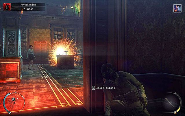 Ostatnia grupa metod eliminacji Layli wiąże się z wykorzystaniem materiałów wybuchowych - Eliminacja Layli w tradycyjny sposób (Apartament) | 18 - Blackwater Park - Hitman Absolution - poradnik do gry