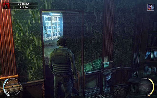 Przystąp do eksploracji wspomnianego wyżej pomieszczenia - Zbadanie schronu (Apartament) | 18 - Blackwater Park - Hitman Absolution - poradnik do gry
