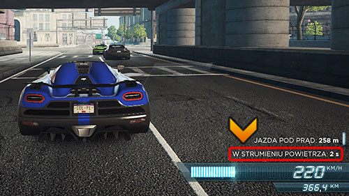 Dla nieobeznanych w temacie, jazda w strumieniu powietrza (slipstreaming) również może być niezrozumiałym pojęciem - Odblokowywanie modyfikacji PRO | Modyfikacje (części samochodowe) - Need for Speed: Most Wanted - poradnik do gry