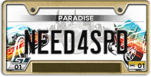 W zamian dostaje unikatową rejestrację w złotej oprawie, zamiast standardowej metalowej - Speed Levele w Need for Speed Most Wanted | Awansowanie w kampanii - Need for Speed: Most Wanted - poradnik do gry