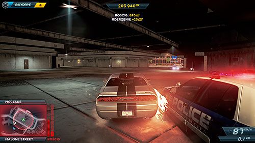 Do zatrzymania Cię, policja stosuje różne taktyki - Pościg w Need for Speed Most Wanted | Rodzaje eventów - Need for Speed: Most Wanted - poradnik do gry