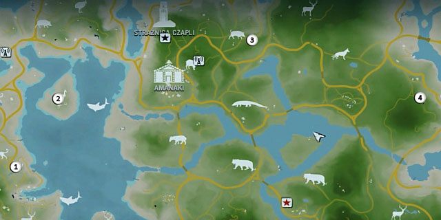 1 - Wyspa północna (zachód) | Listy zaginionych (ukryte przedmioty) w Far Cry 3 - Far Cry 3 - poradnik do gry
