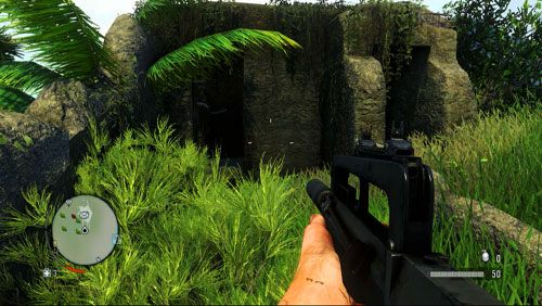 Tam znajdziesz dwa wejścia pokazane na obrazku - Wyspa północna (zachód) | Listy zaginionych (ukryte przedmioty) w Far Cry 3 - Far Cry 3 - poradnik do gry