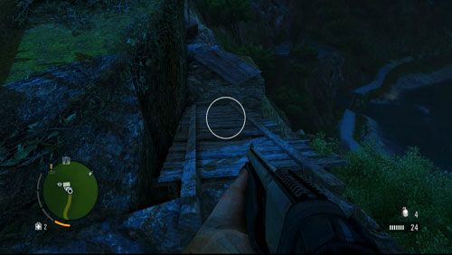 Dostań się w miejsce oznaczone kółkiem na obrazku - Wyspa północna (północny wschód) | Listy zaginionych (ukryte przedmioty) - Far Cry 3 - poradnik do gry