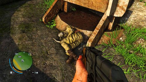 Wejdź na wzgórze, w oznaczone numerem jeden miejsce - Wyspa północna (południe) | Listy zaginionych (ukryte przedmioty) w Far Cry 3 - Far Cry 3 - poradnik do gry