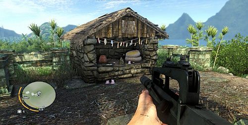 Wejdź po schodach, gdzie znajdziesz ołtarz ze statuetką - Wyspa północna (północny zachód) | Przedmioty kultu (ukryte przedmioty) - Far Cry 3 - poradnik do gry