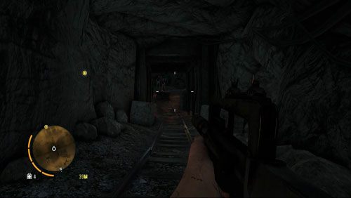 Następnie popchnij wagonik z ładunkami wybuchowymi w kierunku piratów znajdujących się niżej - Skarby ziemi | Misje główne w Far Cry 3 - Far Cry 3 - poradnik do gry