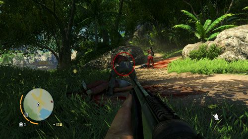 Kiedy zostaniesz zrzucony do wody naciskaj skok, by się uwolnić - Ekipa Ratownicza | Misje główne w Far Cry 3 - Far Cry 3 - poradnik do gry