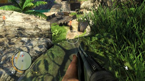 Przejdź na prawą stronę i wejdź po wzniesieniu - Ekipa Ratownicza | Misje główne w Far Cry 3 - Far Cry 3 - poradnik do gry