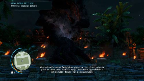 Kiedy demon upadnie, zacznij wspinaczkę po jego ręce - Nowy rytuał przejścia | Misje główne w Far Cry 3 - Far Cry 3 - poradnik do gry