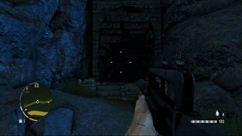 Dostań się do oznaczonego kółkiem miejsca, by stanąć przed wejściem do jaskini - Wyspa południowa (północny zachód) | Przedmioty kultu (ukryte przedmioty) - Far Cry 3 - poradnik do gry