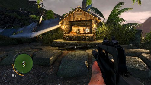 Przedmiot odnajdziesz na szczycie wzniesienia, na który wejdziesz ścieżką - Wyspa południowa (północny wschód) | Przedmioty kultu (ukryte przedmioty) - Far Cry 3 - poradnik do gry