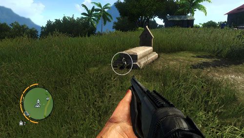 Posążek odnajdziesz przy jednym z grobów - Wyspa południowa (południowy zachód) | Przedmioty kultu (ukryte przedmioty) - Far Cry 3 - poradnik do gry