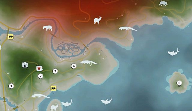 1 - Wyspa południowa (południowy wschód) | Przedmioty kultu (ukryte przedmioty) - Far Cry 3 - poradnik do gry