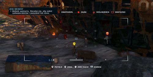 Przejdź na prawo i wejdź na małe wzgórze, z którego będziesz miał dobrą widoczność na wrogów poniżej - Zew Medusy | Misje główne w Far Cry 3 - Far Cry 3 - poradnik do gry