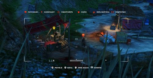 Klucz do celi ma zarządca obozu, oznaczony gwiazdką na obrazku - Włamanie do więzienia | Misje główne w Far Cry 3 - Far Cry 3 - poradnik do gry