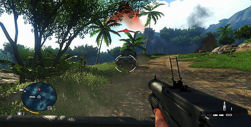 Po przerywniku naciskaj skok, by pchać samochód - Hotel Island Port | Misje główne w Far Cry 3 - Far Cry 3 - poradnik do gry