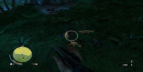 Jeżeli wycofasz się kawałek na pobliski pagórek, zwierzaki będą mieć problem, by się do Ciebie dostać i zaatakować Cię - Gdzież jesteś, Julio | Misje fabularne w Far Cry 3 - Far Cry 3 - poradnik do gry