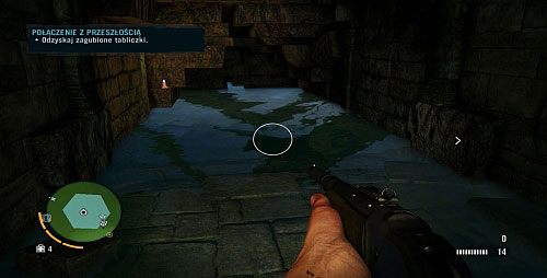 W środku zejdź po schodach niżej i wejdź do korytarza z lewej strony pomieszczenia - Połączenie z przeszłością | Misje fabularne w Far Cry 3 - Far Cry 3 - poradnik do gry
