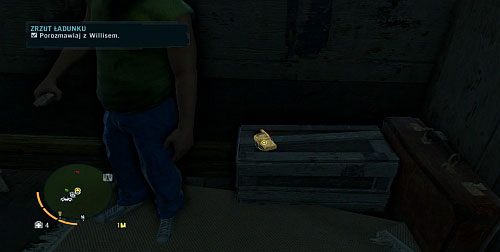Wejdź do środka domu, gdzie po rozmowie z Willisem zabierz ze skrzyni urządzenie namierzające - Zrzut ładunku | Misje fabularne w Far Cry 3 - Far Cry 3 - poradnik do gry