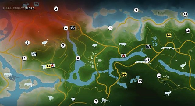 1 - Wyspa północna (północ) | Przedmioty kultu (ukryte przedmioty) w Far Cry 3 - Far Cry 3 - poradnik do gry