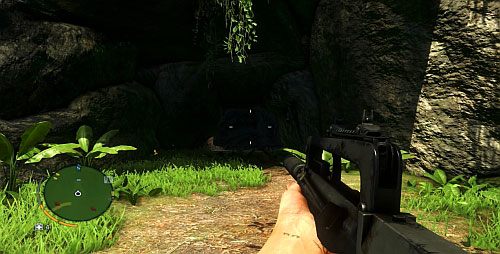 Dostań się w miejsce oznaczone kółkiem na obrazku powyżej - Wyspa północna (północny wschód) | Przedmioty kultu (ukryte przedmioty) - Far Cry 3 - poradnik do gry