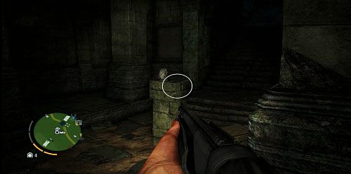 Idź korytarzem po schodach do góry - Wyspa północna (północny wschód) | Przedmioty kultu (ukryte przedmioty) - Far Cry 3 - poradnik do gry