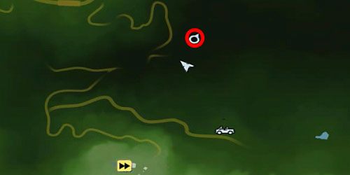 Dojdź do oznaczonego miejsca, korzystając z drogi kawałek na północ od posterunku Farma pychy - Wyspa północna (południe) | Przedmioty kultu (ukryte przedmioty) w Far Cry 3 - Far Cry 3 - poradnik do gry