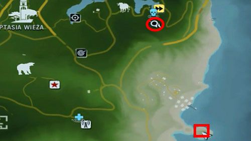 Aby dostać się do tego posążka należy skorzystać z lotni - Wyspa północna (południowy wschód) | Przedmioty kultu (ukryte przedmioty) - Far Cry 3 - poradnik do gry