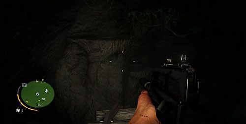 Podążaj wzdłuż torów w głąb jaskini - Wyspa północna (półwysep na południu) | Przedmioty kultu (ukryte przedmioty) - Far Cry 3 - poradnik do gry