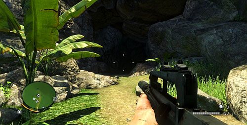 Do tego samego posążka prowadzi również wejście do tunelu pokazane na obrazku powyżej - Wyspa północna (półwysep na południu) | Przedmioty kultu (ukryte przedmioty) - Far Cry 3 - poradnik do gry