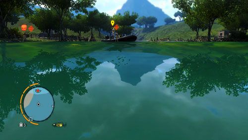 Płyń w górę rzeki do następnego celu misji - Brudna robota | Misje fabularne w Far Cry 3 - Far Cry 3 - poradnik do gry