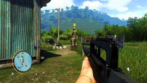 Wejdź po schodach wyżej i przejdź na prawą stronę mijanego domu - Brudna robota | Misje fabularne w Far Cry 3 - Far Cry 3 - poradnik do gry