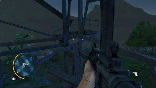 Każdy maszt stanowi osobne wyzwanie i droga na szczyt prowadzi przez inne przeszkody - Maszty radiowe w Far Cry 3 | Podstawy rozgrywki - Far Cry 3 - poradnik do gry