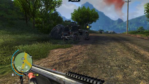 Po odzyskaniu kontroli zejdź po schodach na dół, na których będzie stać opancerzony przeciwnik - Zakład o wszystko | Misje główne w Far Cry 3 - Far Cry 3 - poradnik do gry