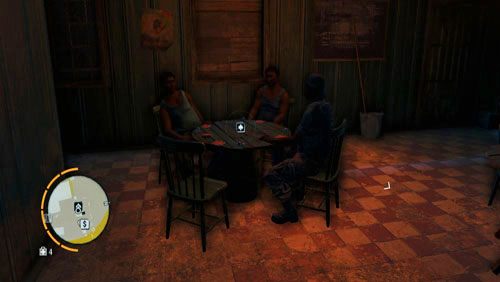 Mini gry takie jak poker, strzelec wyborowy, wyścigi, rzut nożem oraz misje zrzut zasobów (dojechanie w ograniczonym czasie do wyznaczonego punktu) czy poszukiwany martwy (zabicie celu, przy użyciu konkretnej broni), stanowią odskocznie od wątku głównego oraz pozwalają na zarobienie dodatkowej gotów - Mini gry w Far Cry 3 | Podstawy rozgrywki - Far Cry 3 - poradnik do gry