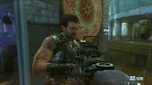 Cel: Avoid being spotted by MQ drones (Nie zostań wykryty przez drony MQ) - 05 - Fallen Angel | Misje - Opis przejścia | Call of Duty Black Ops II - Call of Duty: Black Ops II - poradnik do gry