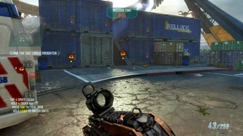 1 - 01 - Shipwreck | Strike Force - Opis przejścia | Call of Duty Black Ops II - Call of Duty: Black Ops II - poradnik do gry